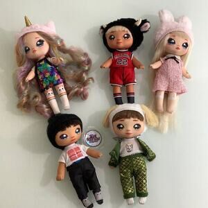 Na Na Na Surprise dolls bundle of 5 dolls EUC